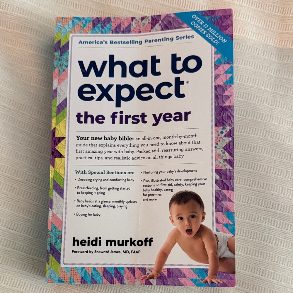 What to Expect the First Year by Heidi Murkoff Book
